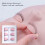 Replacement Eyelids for Eyelash Mannequin , Removable Eyelid with Eyelashes Extension Training Lash Mannequin  C 5