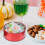 4 Latas Redondas Para Cookies Com Tampas, Caixas Para Doces E Festas 3