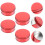 4 Latas Redondas Para Cookies Com Tampas, Caixas Para Doces E Festas 7