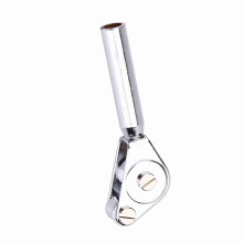 Edelstahl-Rollenstangen-Spitzengleiter für Bootsangeln, 5#, Silber