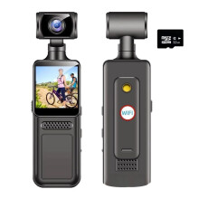 4K Pocket Action Kamera HD Sport Camcorder Cam 180 Drehbar Wifi Kamera Tragbare Sport Motion Kamera 32G