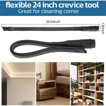 Household Cleaning Vacuum Cleaner Attachments for  Universal Vacuum Hose Adapters Flexible Crevice Tool