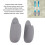 2pcs Wall Toothbrush Holder, Small Silicone, Grey 3