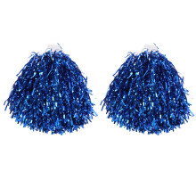 Un Paio Di Anelli In Plastica 50G Blu Per Pompon Tifo Bambini Scuole