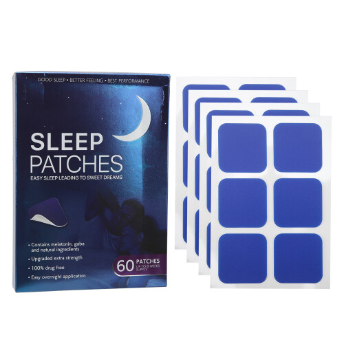 60pcs Sleep Patches for Deep Overnight Sleep Aid Cloth Material 1