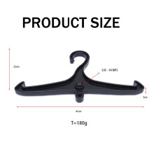 2PCS Scuba Diving Wetsuit Hanger Dry Suit Dive Folding Holding Coat Holder Diving Swimming Suit Wetsuit Hanger