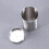 Edelstahl Zigarettenbox Silber Robust Tragbar Zigarettenhalter 4
