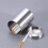 Edelstahl Zigarettenbox Silber Robust Tragbar Zigarettenhalter 8