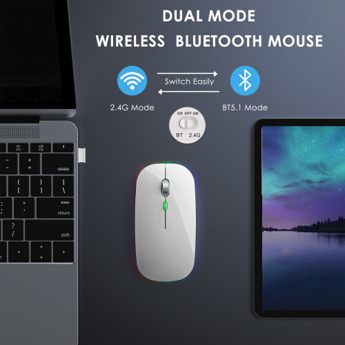 Mouse Jiggler Anti-Hibernate Auto-Move Cursor Virtual Wireless  Mouse Prevent Computer Lock Screen Mover D 1