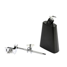 1Set Langlebige Metall Cowbell Für Drum Set Kinder Schwarz