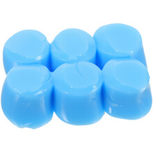 3 paia tappi orecchie silicone per nuoto, bagno, sonno, antirumore blu