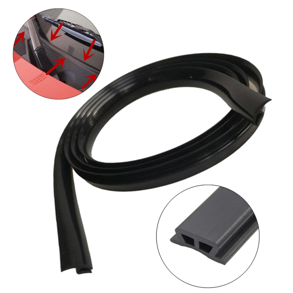 Car Ageing Rubber Seal Strips Under Front Windshield Panel Sealed Trim Moulding Strip 6434023360072