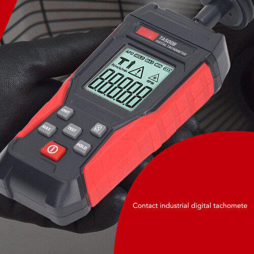TA500B Digital Tachometer 50-500mm, Black 2