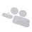 Castor Oil Breast Pack Adjustable White Cloth 10