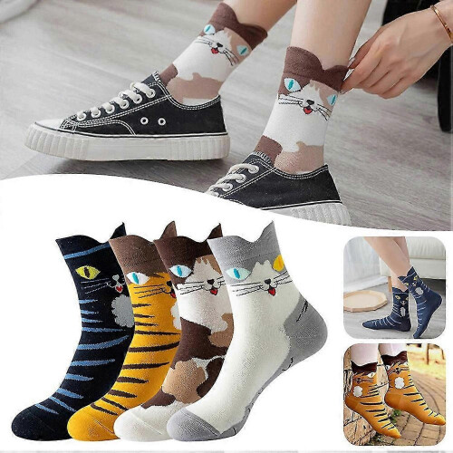 Women's 3d Animal Ear Socks Quick Drying Breathable for Spring/Summer 1