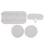 Castor Oil Breast Pack Adjustable White Cloth 11