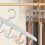 Plastic Sling Hanger Multifunctional Underwear Vest Storage Artifact Dormitory Hook Wave Drying Rack 3