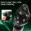Electric Shaver LCD Digital Display Three- Floating Rechargeable   Waterproof Shaver Type-C Charge Silver 8