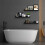 Floating Frame Draw A Frame Long Floating Wall Frame Floating Frame Shelf for Storage Rack Behind Minimalist Sofa A 5