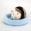 Hamster Warm Bed S Blue Cozy Fleece Mat Pad 10