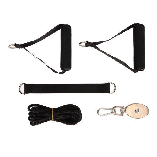 Over Door Shoulder Pulley System with Foam Handle 1
