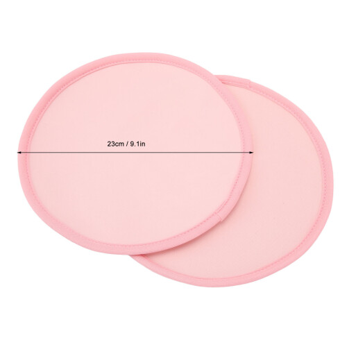 2pcs Castor Oil Breast Wrap, Reusable, 23cm/9.1in 1