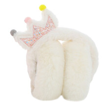 1Pz Paraorecchie Bambini Cartoon Corona Inverno Caldo Unisex Portatile
