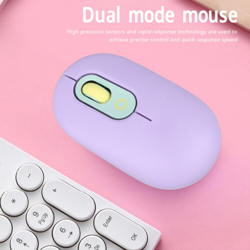 Bluetooth 2.4GHz Dual-Mode Mouse 10.5x6x3.5cm 2