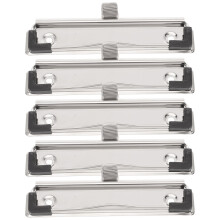 15St Metalen Clipboards Clips Zilver Voor Kantoor En School Stevig