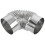 2Pièces Conduits Inox Flexibles Pour Poêle Et Ventilation Maison 3