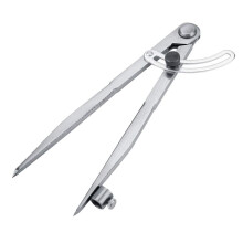 200mm Drawing Wing Leather DIY Adjustable Creaser Wing Divider,Rotating Tool Leathercraft Compasse