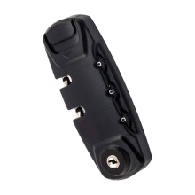 Customs Lock Zwart 3-Cijferige Combinatieslot Tsa-Goedgekeurd