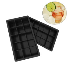 2 Stück Silikon Eiswürfelform Quadratisch Für Süßigkeiten Kuchen