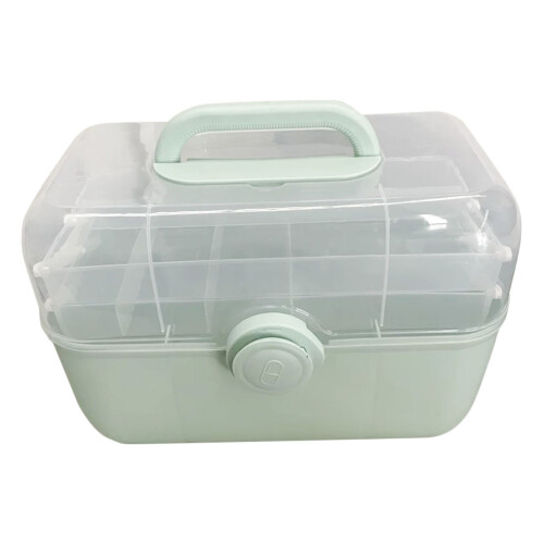 Draagbare Plastic Medicine Box Met Gemakkelijk Openen En Sluiten