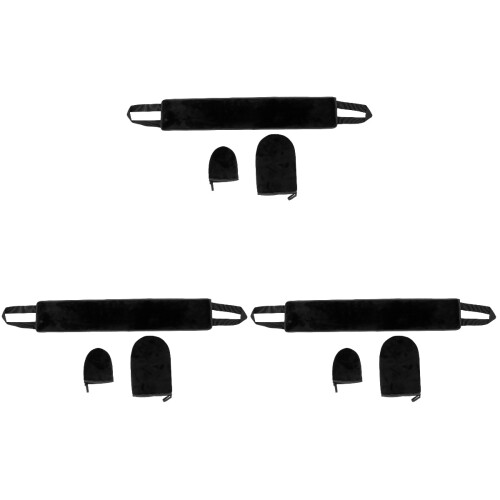 9Pièces Gants Applicateurs Auto-Bronzants Noir Usage Facile Et Durable 1
