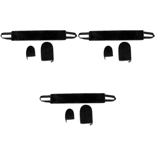 9Pièces Gants Applicateurs Auto-Bronzants Noir Usage Facile Et Durable 2