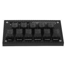 Lumineus Auto Nummerplaat Verplaatsbaar Parkeerkaart Dashboard