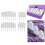 Knit Blocking Pins 20Pcs 4 & 8 Pin Combs for Sewing Lace & Crochet Projects 15