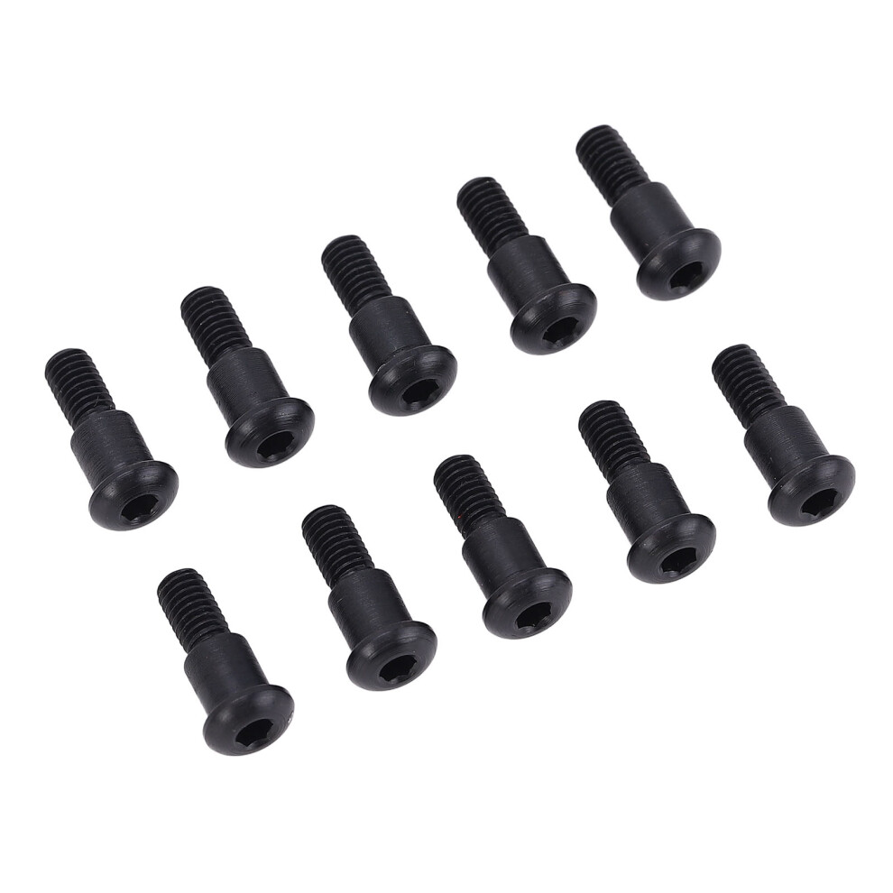 Stainless Steel Hex Button Shoulder Screws 10Pcs For Axial Scx10 M3x4x10mm 9371391219816