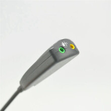 External USB Sound Card 7.1 Adapter 5HV2 3D Audio Headset Microphone 3.5mm for Laptop PC Desktop PC