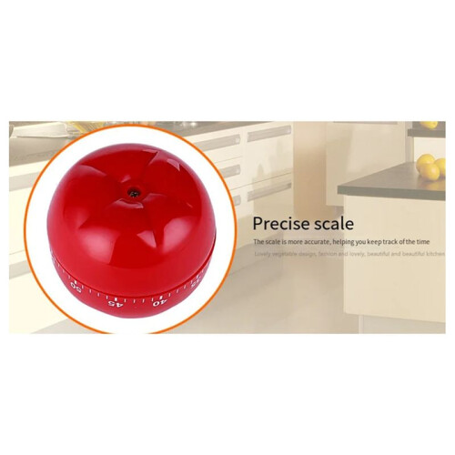Tomato Countdown Kitchen Still Reminder Mechanical Countdown Alarm Clock Cooking Tools Game Countdown