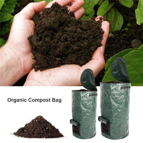 Compost Bin Organic Compost Bag PE Kitchen Waste Fermentation Waste Collector 2