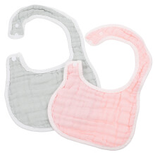 6St Toddler Baby Slabben 0-6 Maand Comfortabel Katoen Diverse Kleuren