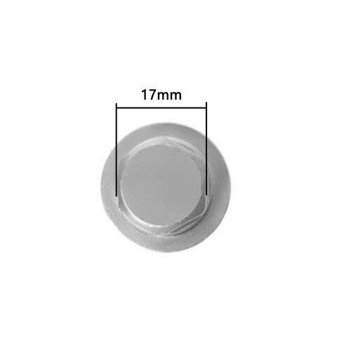 Wheel Nut Key 302 Anti-theft 3.7x2.8x2.8cm Silver 1