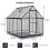 Birchtree BIRCHTREE 6X8FT Polycarbonate Greenhouse Dark Grey 9