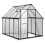 Birchtree BIRCHTREE 6X8FT Polycarbonate Greenhouse Dark Grey 12
