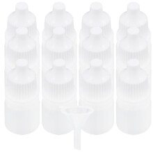 12 Unidades Frascos Plásticos Com Conta-Gotas Espremíveis 3 Ml