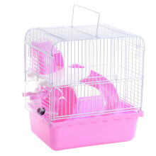 gaiola para hamster pequeno castelo 2 andares 1 unidade