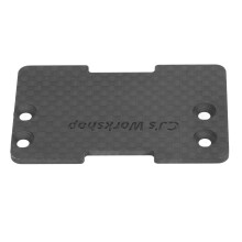 Black Carbon Fiber Battery Plate 10g for VS4 10Pro