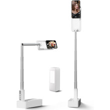 Viozon Extendable Selfie Phone Stand,5 Brightness&3 Color,360° Rotation Rechargeable